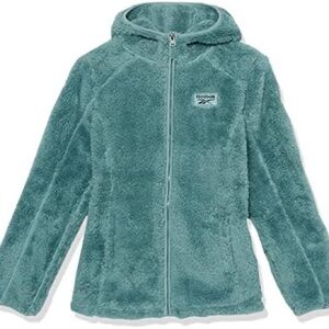 Reebok Kids' Teal Fleece Zip-Up Hoodie